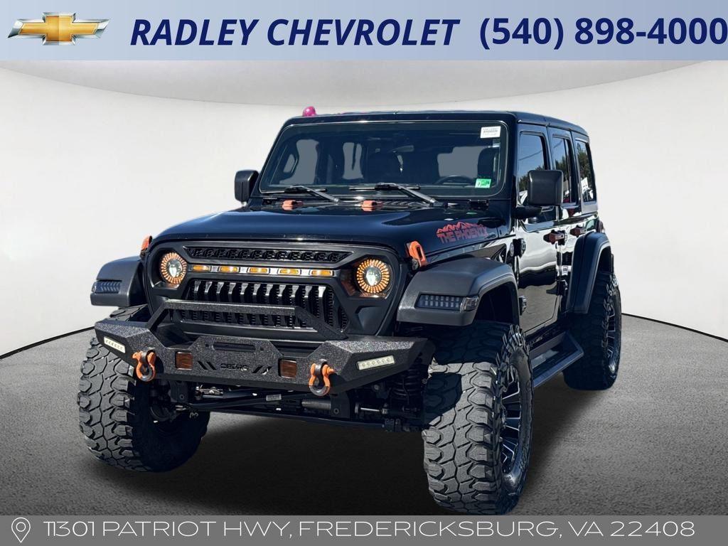 used 2018 Jeep Wrangler Unlimited car, priced at $21,000