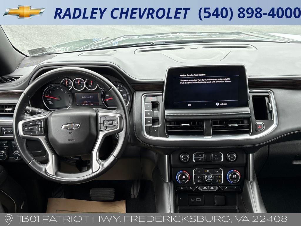 used 2021 Chevrolet Tahoe car, priced at $46,000