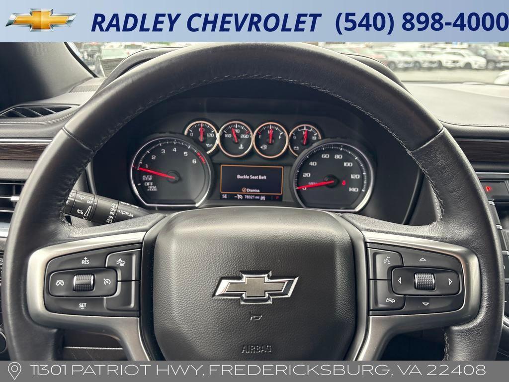 used 2021 Chevrolet Tahoe car, priced at $46,000