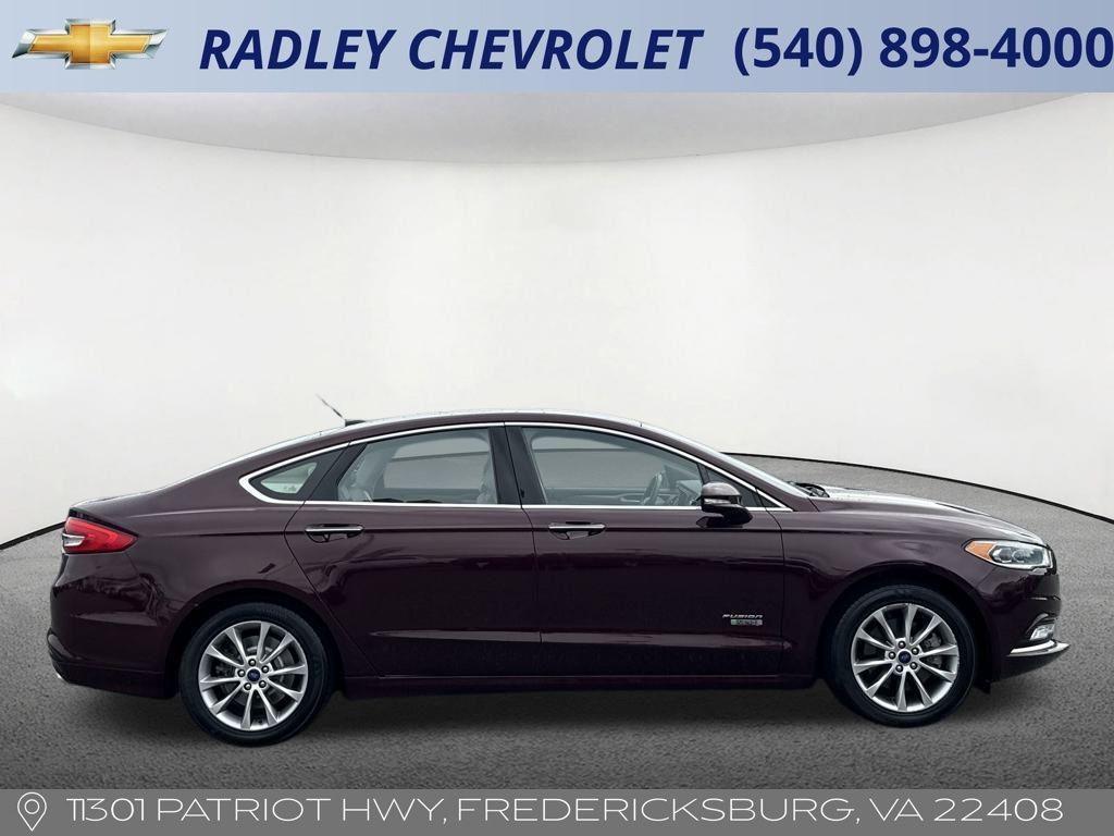 used 2017 Ford Fusion Energi car, priced at $12,000