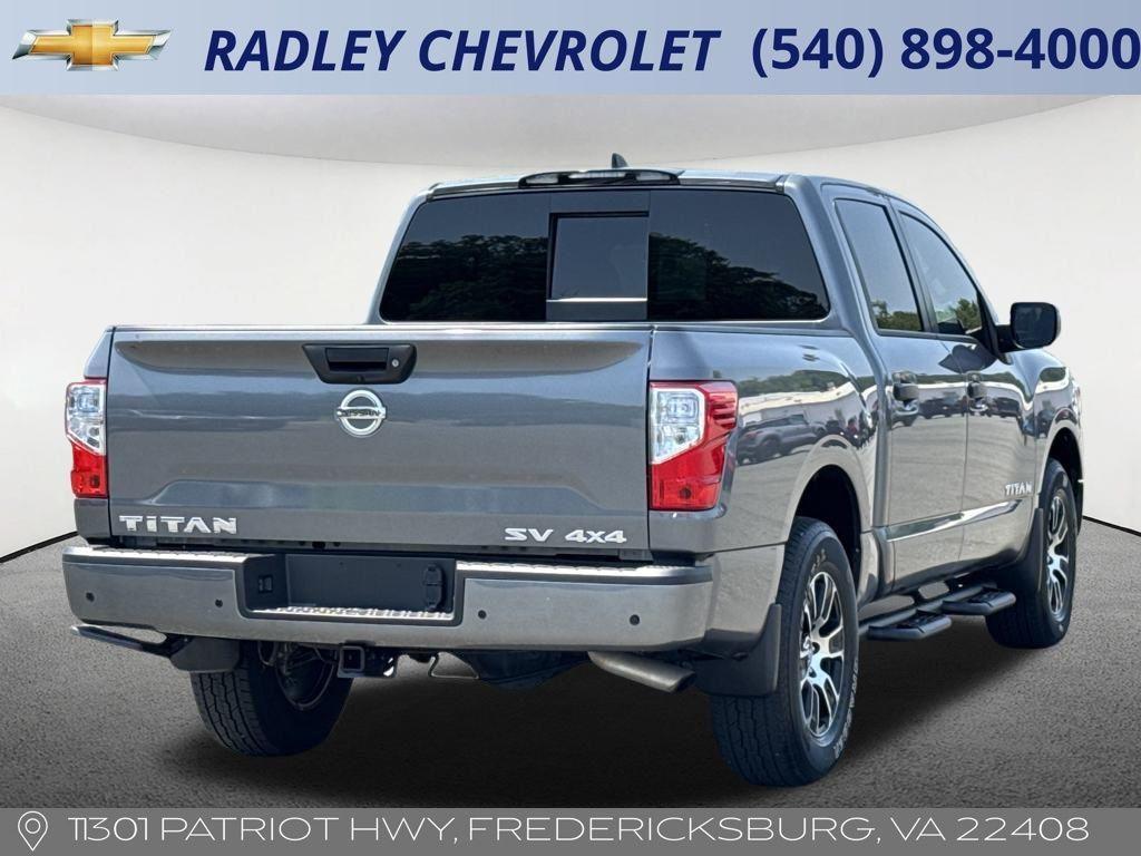 used 2022 Nissan Titan car, priced at $31,800