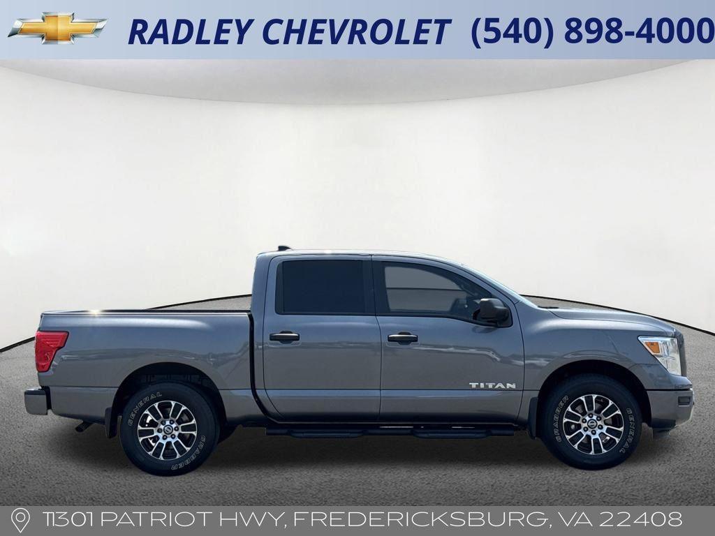used 2022 Nissan Titan car, priced at $31,800