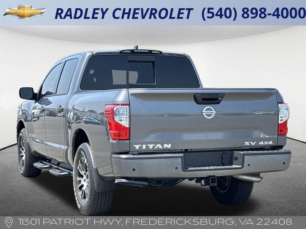 used 2022 Nissan Titan car, priced at $31,800