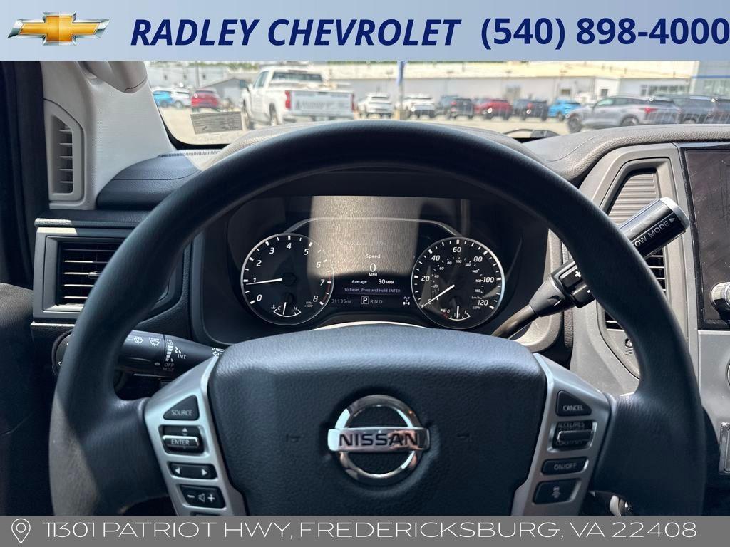 used 2022 Nissan Titan car, priced at $31,800
