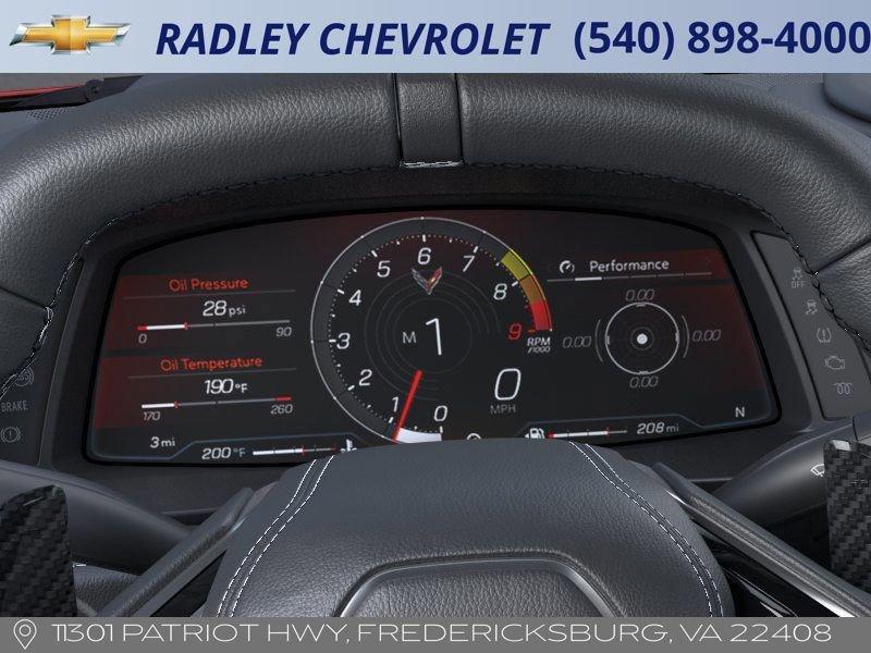 new 2025 Chevrolet Corvette car, priced at $142,285