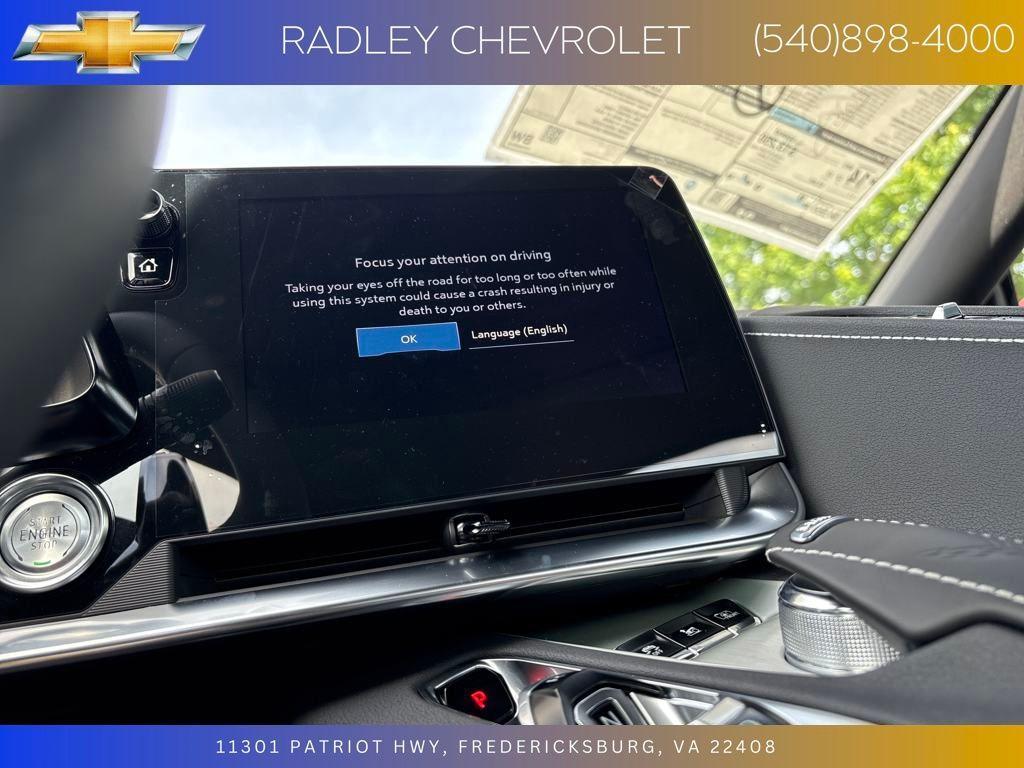 new 2025 Chevrolet Corvette car, priced at $142,285
