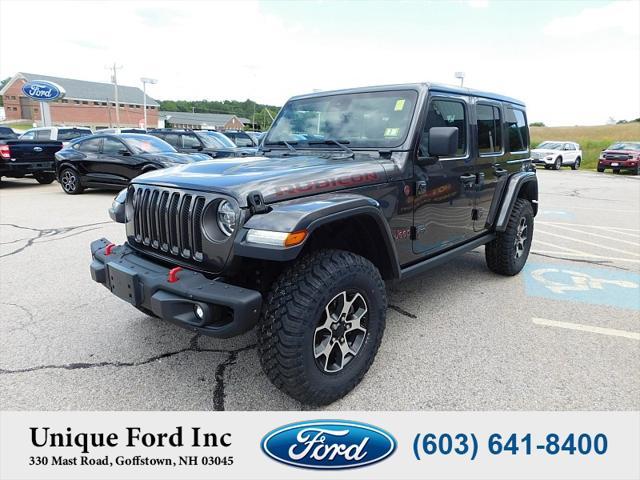 used 2020 Jeep Wrangler Unlimited car, priced at $43,477