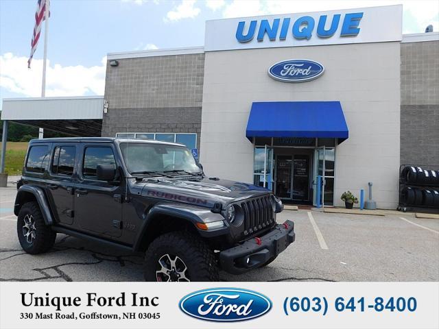 used 2020 Jeep Wrangler Unlimited car, priced at $43,477