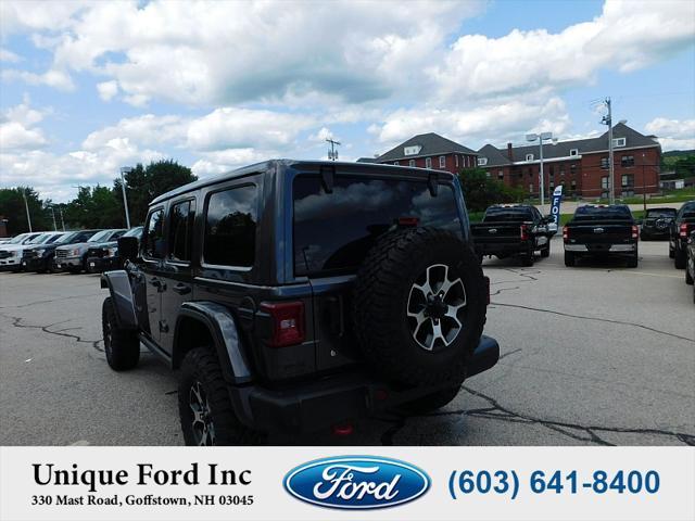 used 2020 Jeep Wrangler Unlimited car, priced at $43,477