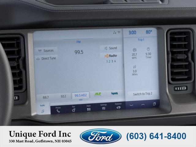 new 2025 Ford Bronco car, priced at $52,214