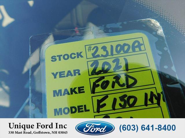used 2021 Ford F-150 car, priced at $46,977