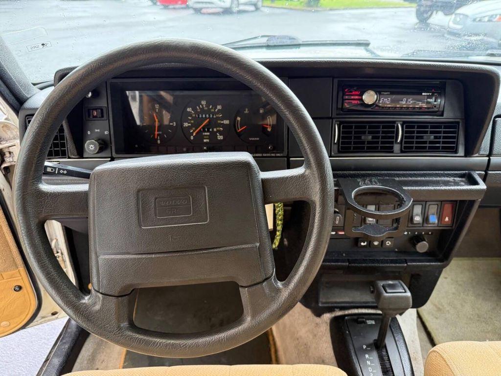 used 1993 Volvo 240 car, priced at $6,988