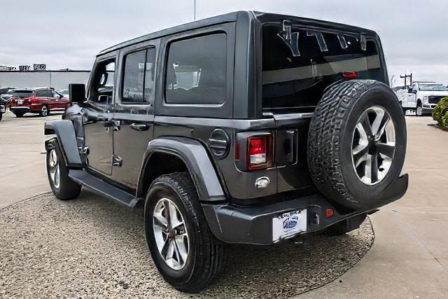 used 2021 Jeep Wrangler Unlimited car, priced at $32,594