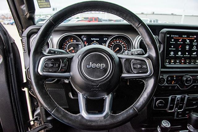 used 2021 Jeep Wrangler Unlimited car, priced at $32,594