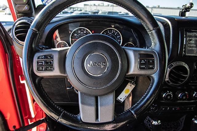 used 2013 Jeep Wrangler Unlimited car, priced at $18,933