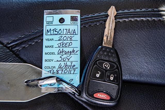 used 2018 Jeep Wrangler JK Unlimited car, priced at $21,697