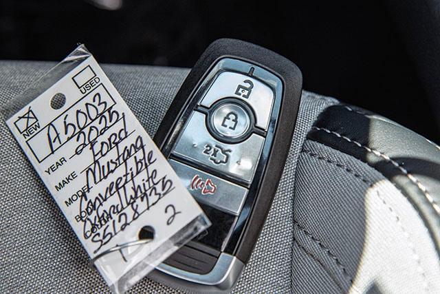 new 2025 Ford Mustang car, priced at $42,475