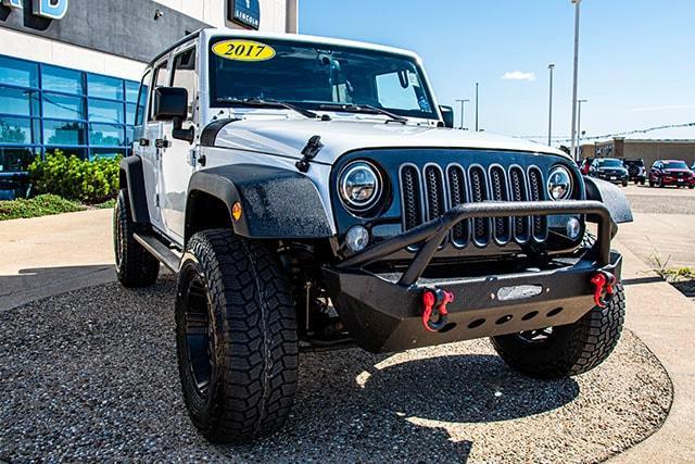 used 2017 Jeep Wrangler Unlimited car, priced at $23,184