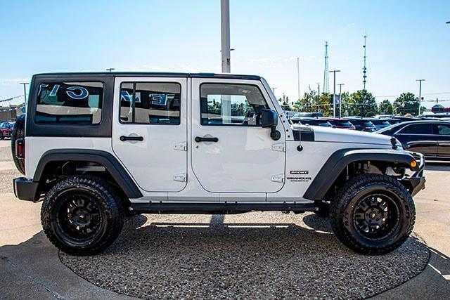 used 2017 Jeep Wrangler Unlimited car, priced at $23,184