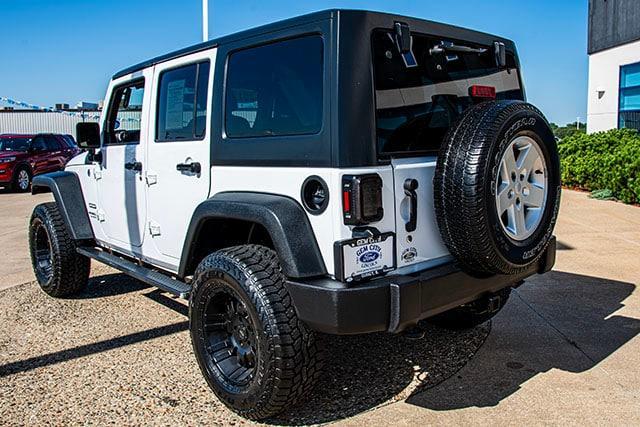 used 2017 Jeep Wrangler Unlimited car, priced at $23,184