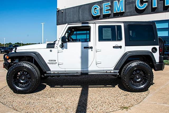 used 2017 Jeep Wrangler Unlimited car, priced at $23,184