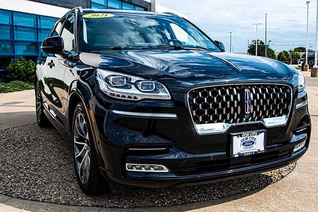 used 2021 Lincoln Aviator car, priced at $45,372