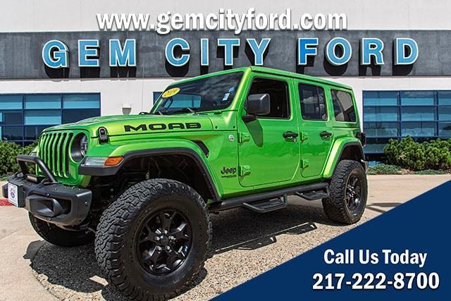 used 2019 Jeep Wrangler Unlimited car, priced at $35,397