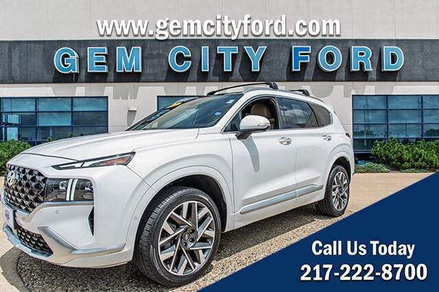used 2021 Hyundai Santa Fe car, priced at $26,497