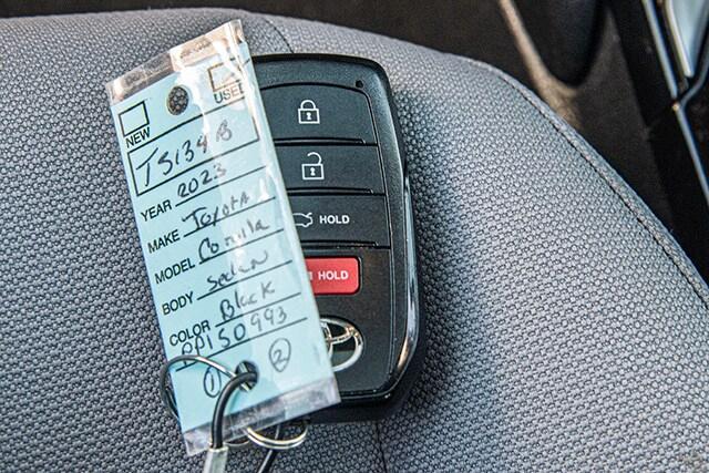 used 2023 Toyota Corolla car, priced at $25,597