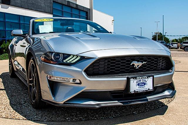 used 2020 Ford Mustang car, priced at $24,594