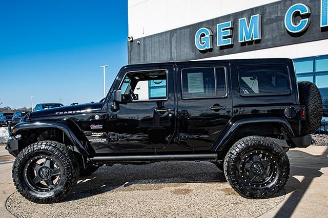 used 2014 Jeep Wrangler Unlimited car, priced at $24,994