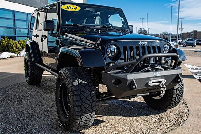 used 2014 Jeep Wrangler Unlimited car, priced at $24,994