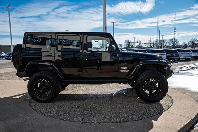 used 2014 Jeep Wrangler Unlimited car, priced at $24,994