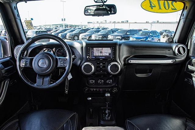 used 2014 Jeep Wrangler Unlimited car, priced at $24,994