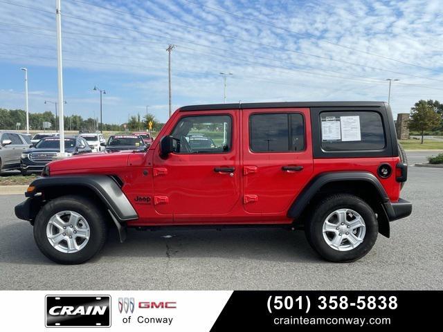 used 2022 Jeep Wrangler Unlimited car, priced at $27,000