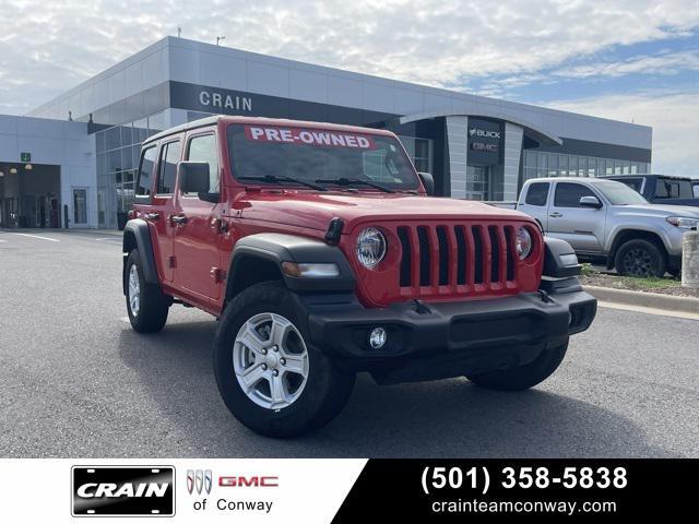 used 2022 Jeep Wrangler Unlimited car, priced at $27,000