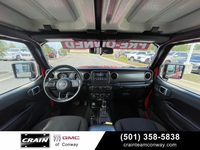 used 2022 Jeep Wrangler Unlimited car, priced at $27,000