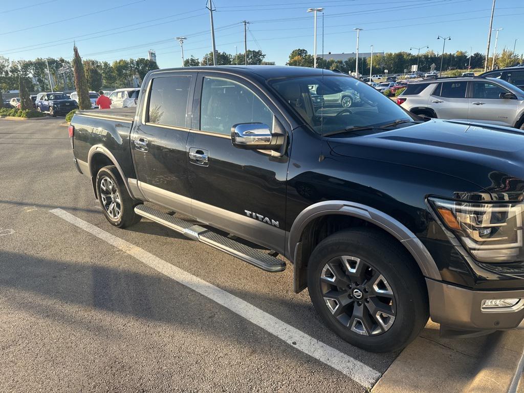 used 2021 Nissan Titan car, priced at $40,500