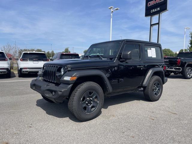 used 2022 Jeep Wrangler car, priced at $27,620