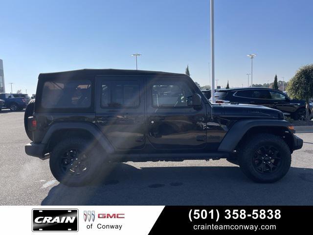 used 2020 Jeep Wrangler Unlimited car, priced at $29,786