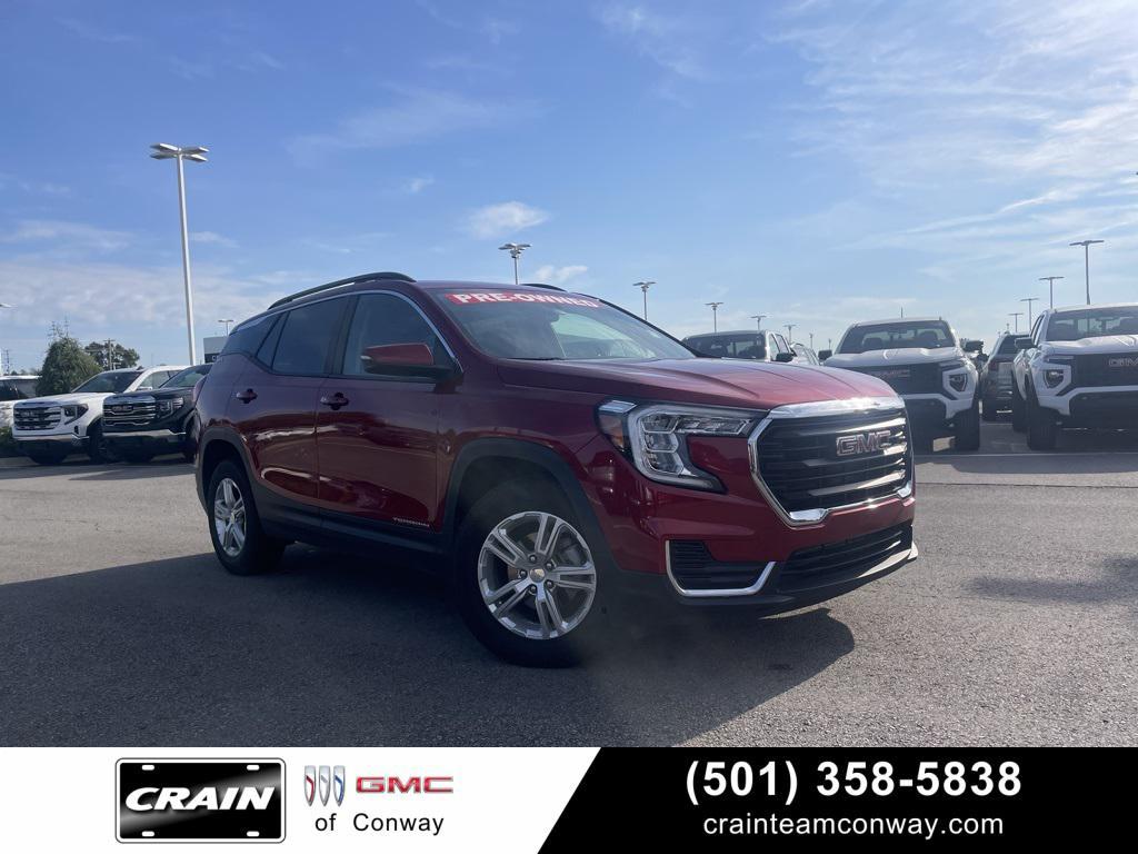 used 2022 GMC Terrain car, priced at $19,999