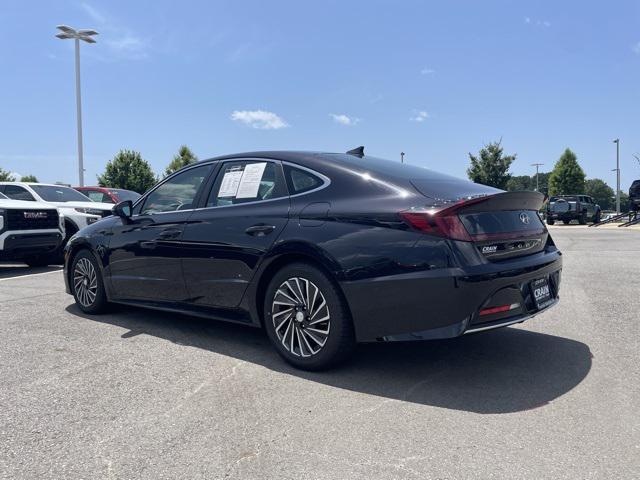 used 2023 Hyundai Sonata Hybrid car, priced at $27,989