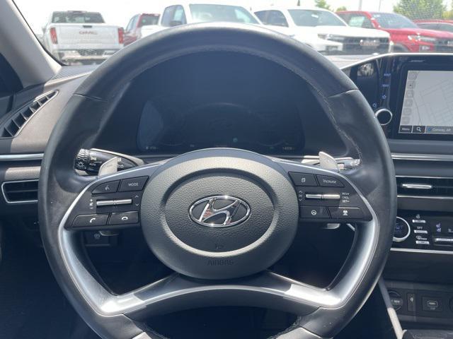 used 2023 Hyundai Sonata Hybrid car, priced at $27,989