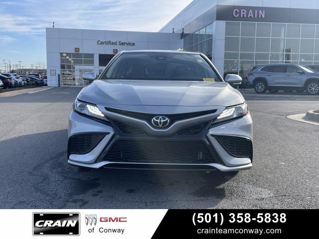 used 2021 Toyota Camry car, priced at $27,465