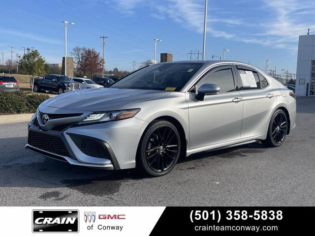 used 2021 Toyota Camry car, priced at $27,465