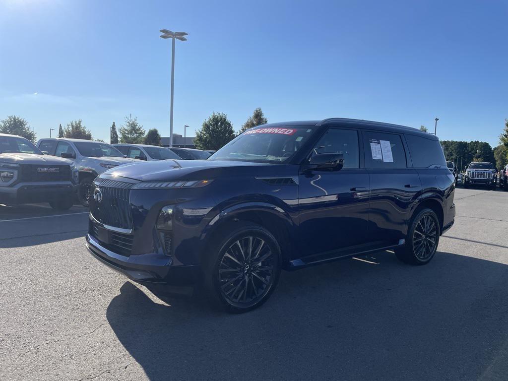 used 2025 INFINITI QX80 car, priced at $85,250