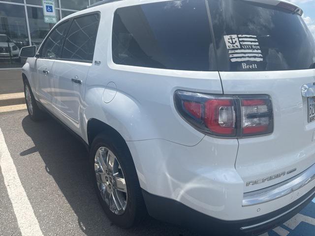 used 2017 GMC Acadia Limited car, priced at $17,370
