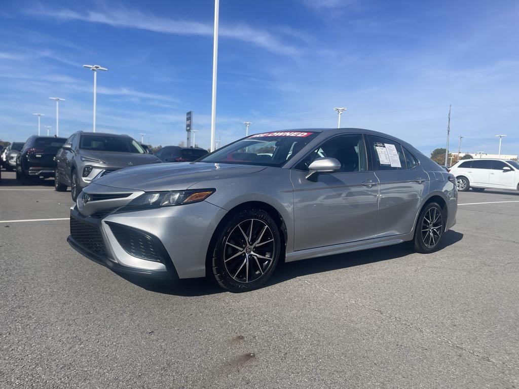 used 2021 Toyota Camry car, priced at $21,000