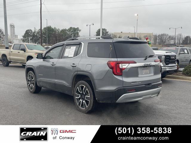 used 2021 GMC Acadia car, priced at $21,000