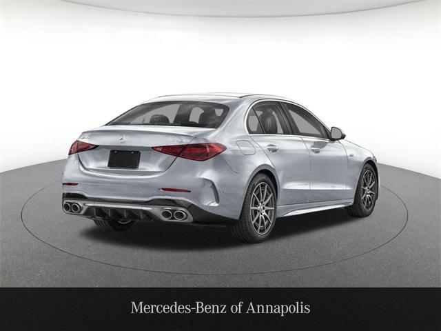 new 2025 Mercedes-Benz AMG C 43 car, priced at $74,480